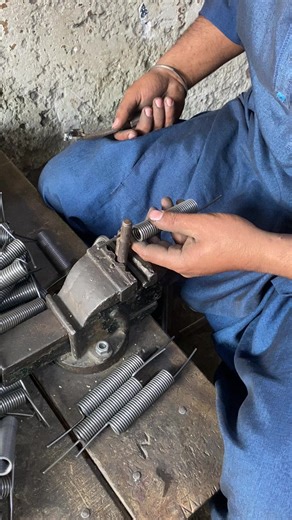 Swing Spring Hook Making Process | Heavy Duty Metal Work