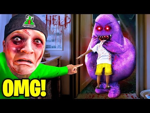 UNSPEAKABLE FOUND ANGRY GRIMACE.EXE IN HIS HOUSE!