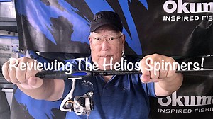 Watch Okuma Helios Spinners On Guide Select Pro & Rockaway Rods! on Amazon Live