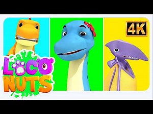 Let's Learn Various Dinosaurs With FUN Songs - Kids Rhymes & Baby Songs