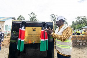 [PHOTOS] Ruto launches Ikonge modern market in Nyamira