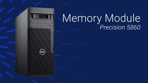 How to Replace the Memory Module on Precision 5860 Tower