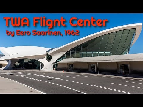 TWA Flight Center by Eero Saarinen