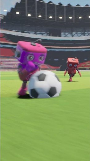 🥇 🤖 Don't Give Up! 💙⚽ I Believe in Our Team! #Shorts #kidssongs #rustysworld #kidsvideos