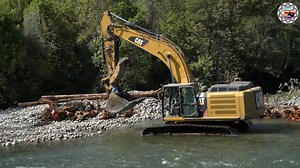 1.5K views · 58 reactions | Yurok watershed restorationists Josh Meyer (left) and Roger Boulby (right) build a new wood structure on the Trinity River. This habitat feature performs multiple important functions, such as carving deep pools and providing cover for juvenile salmon. | Yurok Tribe | Facebook
