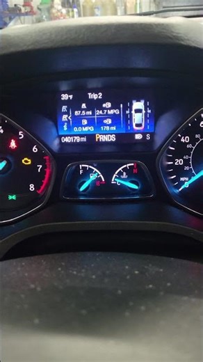 2019 Ford Escape Titanium Oil Life Reset