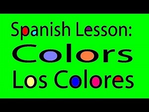 Spanish Colors - los colores