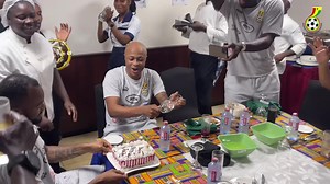 BLACK STARS TEAM CELEBRATE JORDAN AYEW ON HIS BIRTHDAY | Ghana Football Association