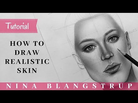 How to Draw Realistic Skin [Part 5 of "How to Draw a Face" Tutorial]