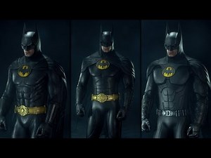 Batman Arkham Knight: Keaton Skin Pack Mod Showcase