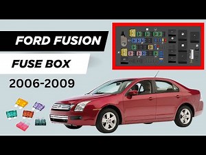 Ford Fusion (2006-2009): Relays & Fuse Box Diagram – Location & Functions!
