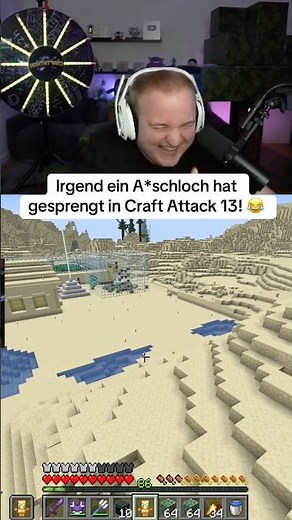 Who blew it up? 😂 #craftattack #craftattack13 #minecraft #trymacs #fabo