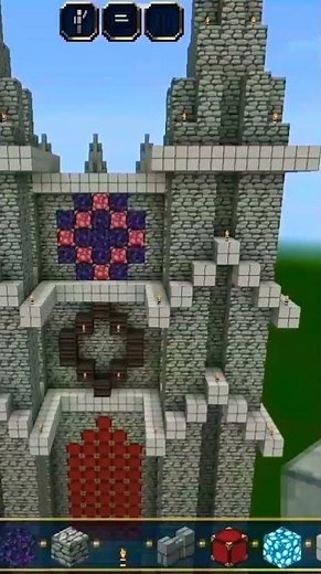 Minecraft Cathedral Tutorial showcase