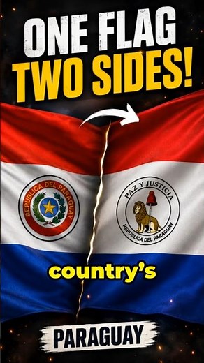 WHY DOES PARAGUAY’S FLAG HAVE TWO DIFFERENT SIDES? 🇵🇾 | FLAG HISTORY