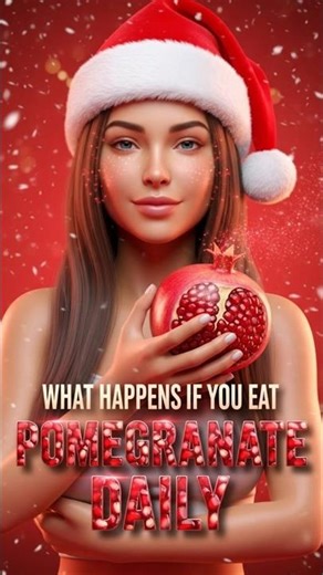 what happens if you eat pomegranate daily? #healtheducation #digestiveprocess #didyouknow #energy