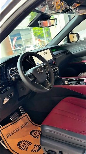 New 2026 Lexus RX500h Black Line Special Edition Silver Color Luxury Hybrid SUV