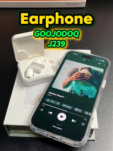 GOOJODOQ Wireless Earphones — All-Day Comfort