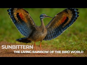 Sunbittern: The Hidden Jewel of the Rainforest | Nature’s Living Masterpiece