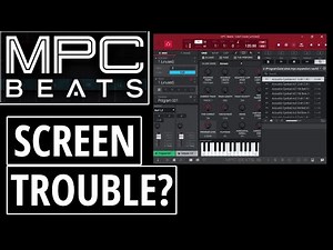 MPC Beats Screen Setup Troubleshooting Tutorial