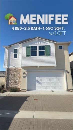 🏡 NEW CONSTRUCTION IN MENIFEE | 4 BEDROOMS + MODERN DESIGN