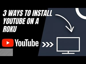 How to Install YouTube on ANY ROKU DEVICE (3 Different Ways)