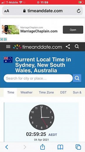 AEDT to AEST - (Daylight Saving Time Ends) - Australia Fall 2021