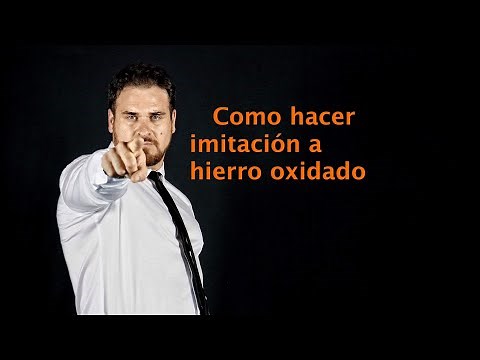 IMITACIÓN A OXIDO O ACERO CORTEN