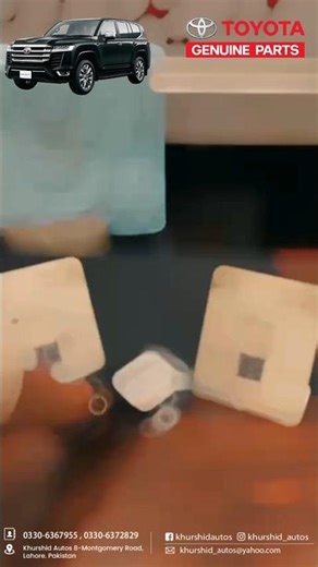 Toyota LC 300 Auto Diggi Switch Genuine Now Available #genuineparts #lc300 #shorts
