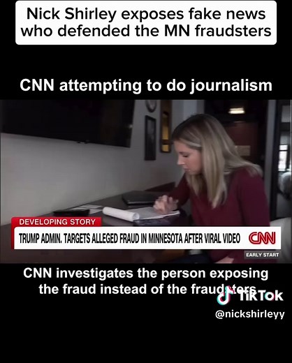 If you actually think about it, it’s crazy that BILLION dollar news organizations ran cover for one of the largest fraud schemes in American history. They would rather have had your money stolen by pirate-looting fraudsters than report that the Somali population in Minnesota was defrauding American taxpayers (89% of the fraud charges in Minnesota are by Somalis). The largest taxpayer-funded daycare in Minnesota was fraudulent (over $4 million), the largest autism program fraud bust in American H