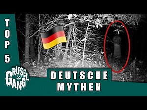 5 German MYTHS and LEGENDS