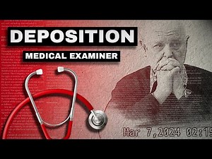 Deposition of Medical Examiner: was there conscious pain and suffering?