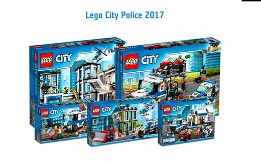 LEGO乐高 城市警察 2017 - 收藏家系列 拼搭与测评
