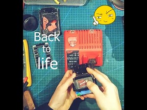 Milwaukee M18 V Battery repair / cells replacement