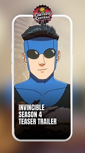CineVerse Central | Media & News | Invincible is back! Check out the Season 4 teaser trailer from Robert Kirkman and Prime Video.  Via ( @primevideo @robkirkman )... | Instagram