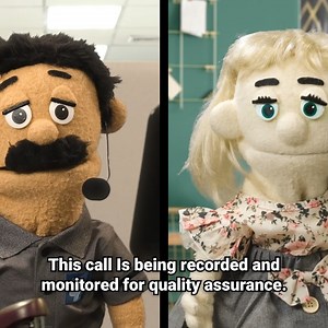 Customer service | Awkward Puppets