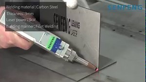 688K views · 20K reactions | La soldadura por láser de fibra es una tecnología de soldadura utilizada para crear una unión fuerte entre varios componentes metálicos con láser de fibra. La máquina de soldadura por láser de fibra portátil Senfeng se utiliza para soldar placas de metal y tubos de metal. WhatsApp/Wechat: +8613031735608 | Jinan Senfeng Laser Technology CO.,LTD. | Facebook