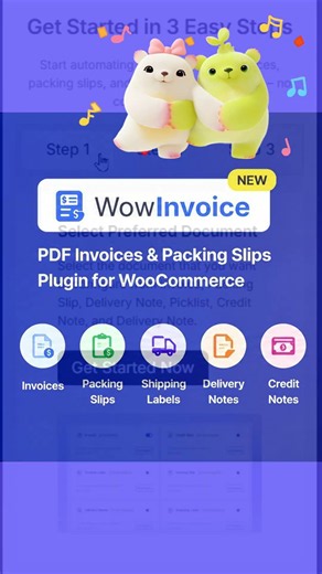WowInvoice | All-in-One WooCommerce PDF Invoices & Packing Slips Plugin