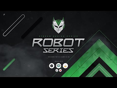 OWN3D.TV - Animated Robot Overlay Package [Twitch/Youtube/Facebook/Co][OBS/SLOBS/XSPLIT]
