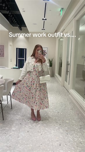 Summer Work ootd vs date ootd #summerootd #dateootd #summerstess #officeoutfit #heels