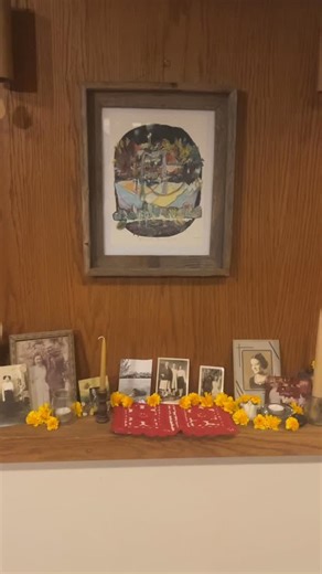 Our ancestor altar. Honoring those who are no longer with us in physical form. ❤️ lighting the candles soon. Grateful for the many beautiful and ceremonial objects here from local women. @appalachian.sacred.smoke @botanycultureco @jacquelinemaloneyart | Rhythm & Ritual | Facebook