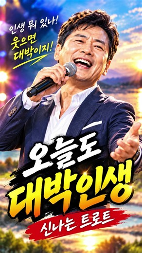 [트로트] 오늘도 대박 인생! 듣자마자 흥나는 신나는 트로트
