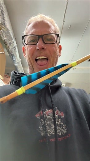 Loving My New Arrows #archery #bow and arrow #native american archery #archeryequipment