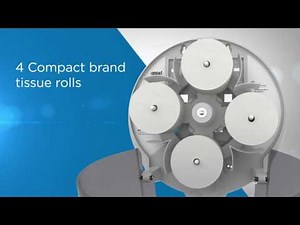 Compact® High Capacity Tissue Dispenser- Setup Instructions