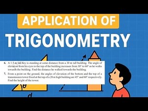 Ncert 10th exercise 9.1 question number 6 and 7 application of trigonometry