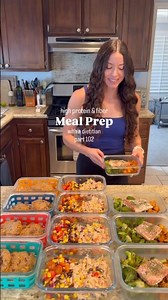 ​How to Meal Prep for the Week | High Protein & Fiber Recipes by a Dietitian 🍱🌱