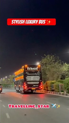 Premium Sleeper Luxurious Bus ✨♥️ ll New BS6 Sleeper Luxurious Bus ✨♥️ #Luxurybus #Travels #Trending