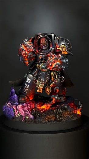 Hired Gun I Miniature Painting Studio on Instagram: "🦾🔥Iron Brother Tyson🔥🦾 Hide your hears!👂🏽The Lieutenant Terminator of the Iron Hands is here! We were inspired by the fantastic work of @omegonedge to paint the skin and armor of Iron Brother Tyson. A glimpse into the endless possibilities of the new Anvil Wardens range. Which isn’t limited solely to our beloved sons of Nocturne. The Forge is open! Anvil Wardens 2 is LIVE!🚀 Get the ultimate upgrade for your heavy infantry! 🔥Complete Co