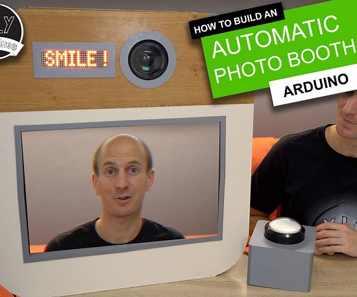 Arduino Wedding Photo Booth - 3D Printed Parts, Automated and Low Budget