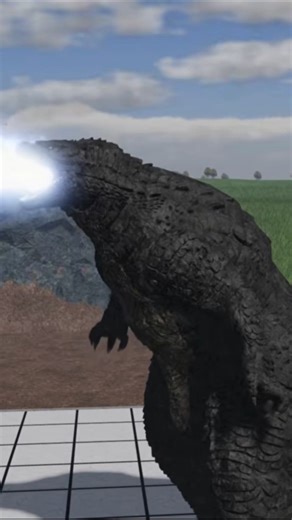 BALD GODZILLA 2014! - Roblox Age of Titans #godzilla #ageoftitans #shorts #edit #gaming