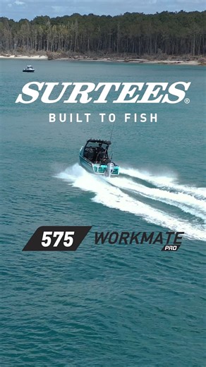 Every element of the 575 Workmate Hardtop Pro’s design serves a purpose. The redesigned cabin offers great weather protection without sacrificing the deck space you need. Every detail engineered for the serious fisho. https://www.surteesboats.com/our-range/boat/575-hardtop #surteesboats #SeriousFishing #BuiltToFish | Surtees Boats